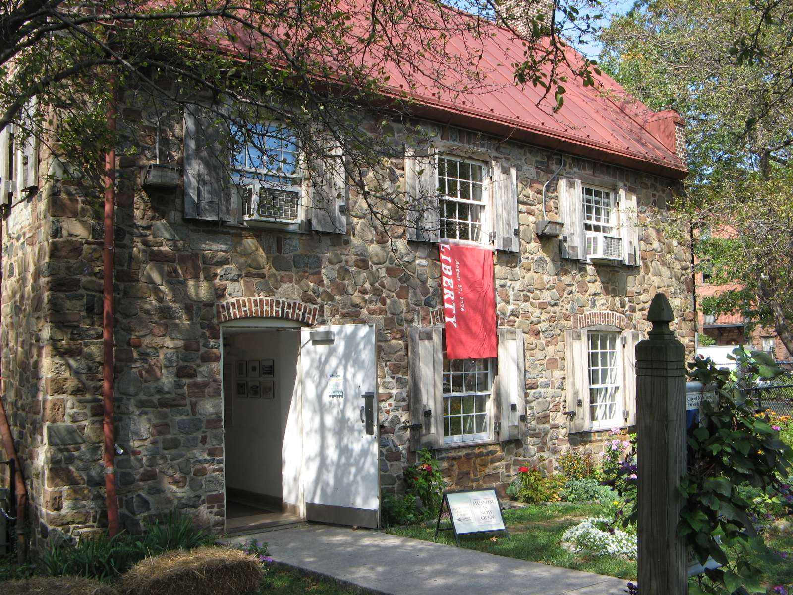 The Old Stone House in J.J. Byrne Playground, Park Slope