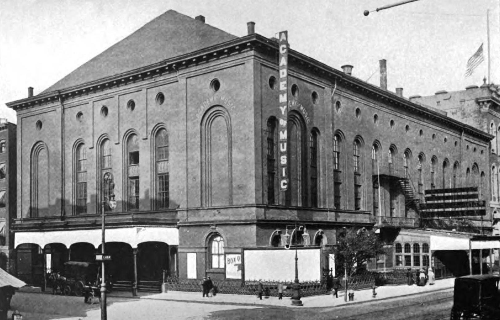 1902: The “Ghost” Horse of New York’s Academy of Music - Cats About Town Tours